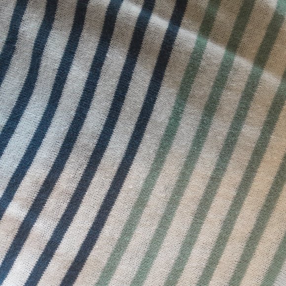 Blend Men's 100% Cotton Lightweight Crewneck Sweater, Striped White, Blue | XXL - Picture 11 of 15